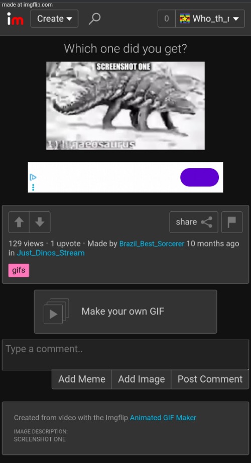 made w/ Imgflip meme maker