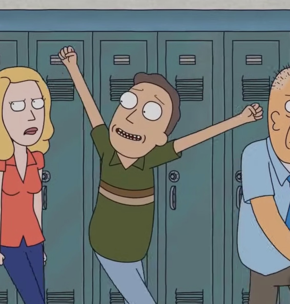 Boom in your face (wait why am I celebrating?) Blank Meme Template