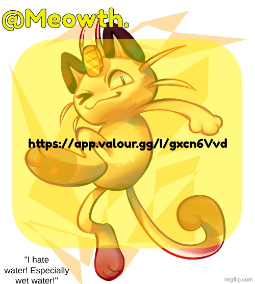Join the MS_Memer_Planet | https://app.valour.gg/I/gxcn6Vvd | image tagged in meowth | made w/ Imgflip meme maker