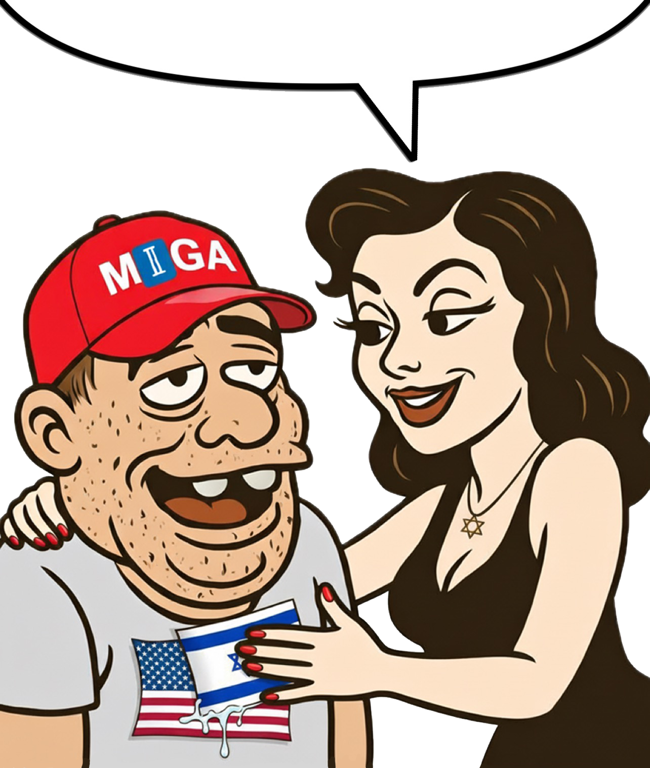 Zionist Honeypot Blank Meme Template