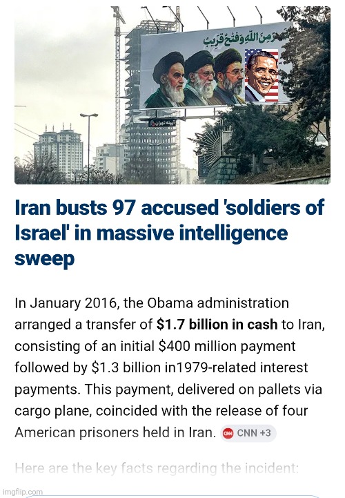 Obummer treason what news wont admit because they chilled for iran for years | image tagged in iran | made w/ Imgflip meme maker