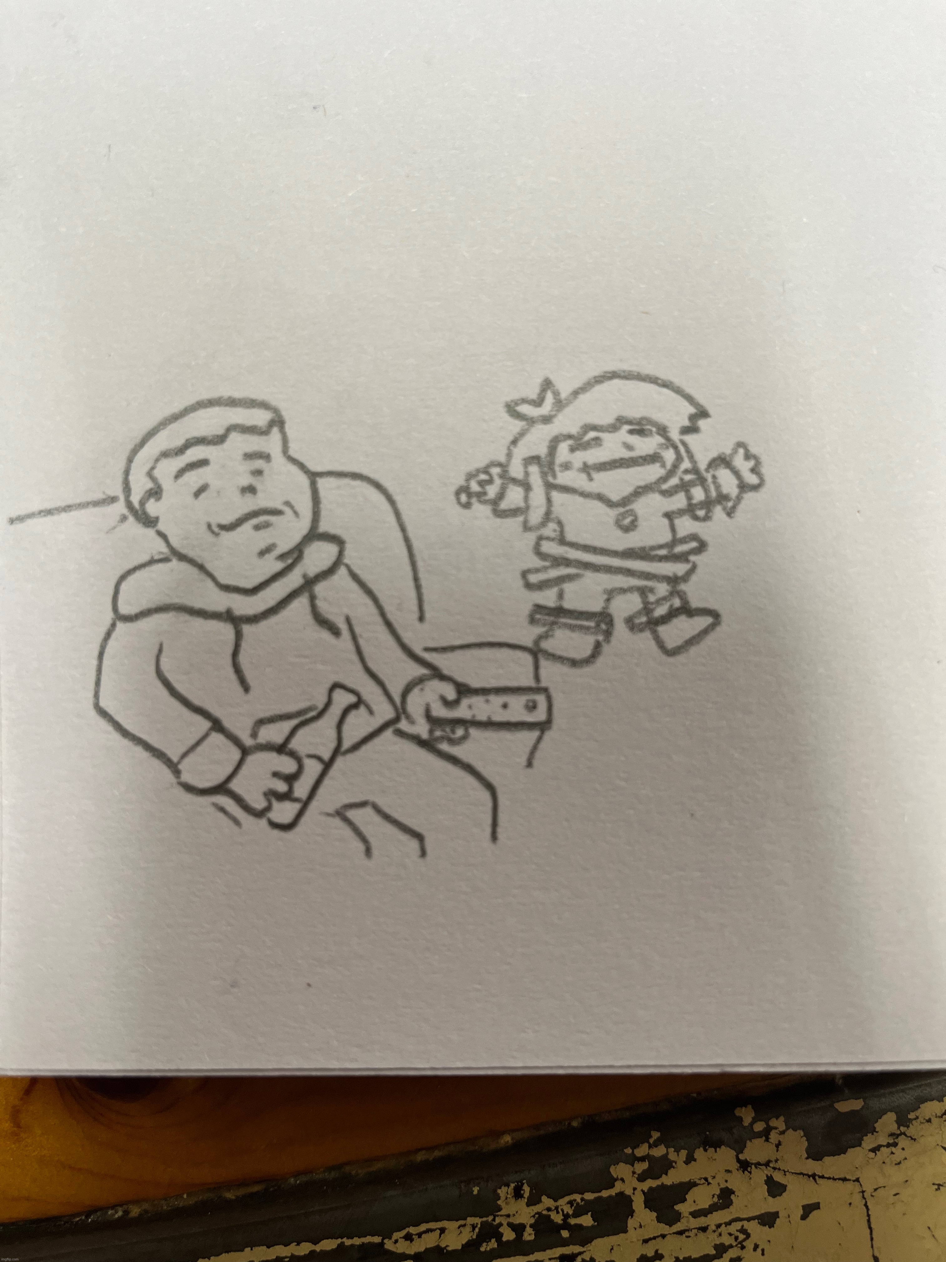 I have drawings I just forget to post them | made w/ Imgflip meme maker