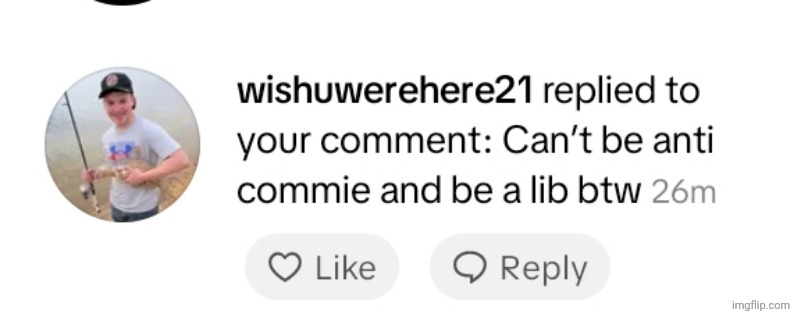 Ofc it's a guy with a fishing pfp. The usual suspects. | made w/ Imgflip meme maker