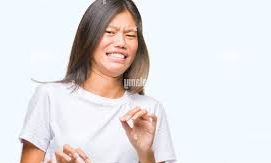 Asian Woman Looks Disgusted Blank Meme Template