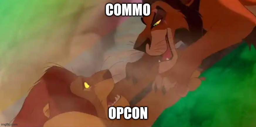 Lion | COMMO; OPCON | image tagged in idk | made w/ Imgflip meme maker