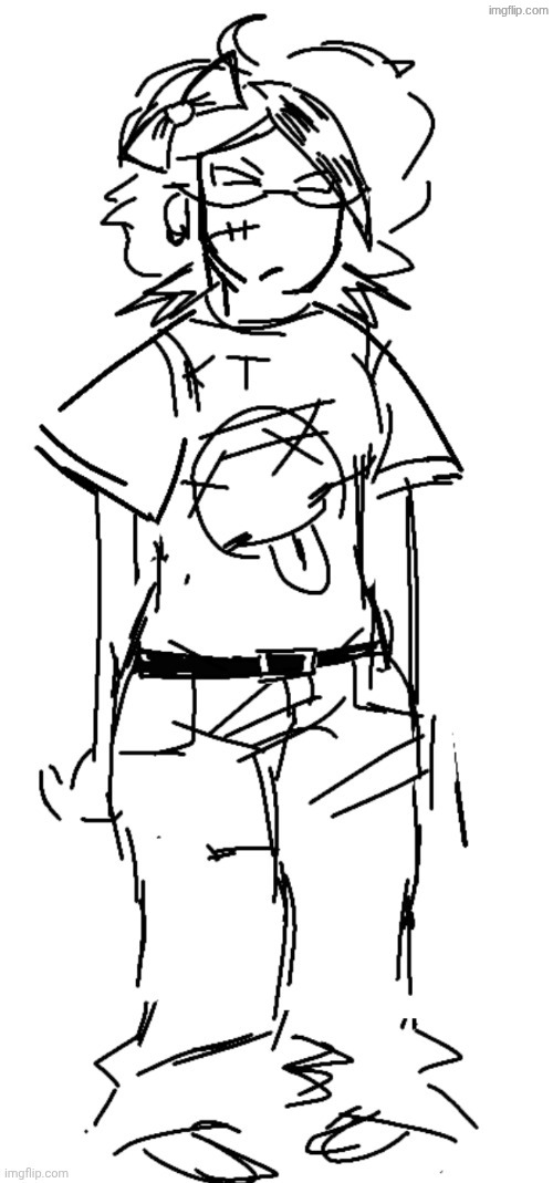 dont know if i should bring this oc back | made w/ Imgflip meme maker