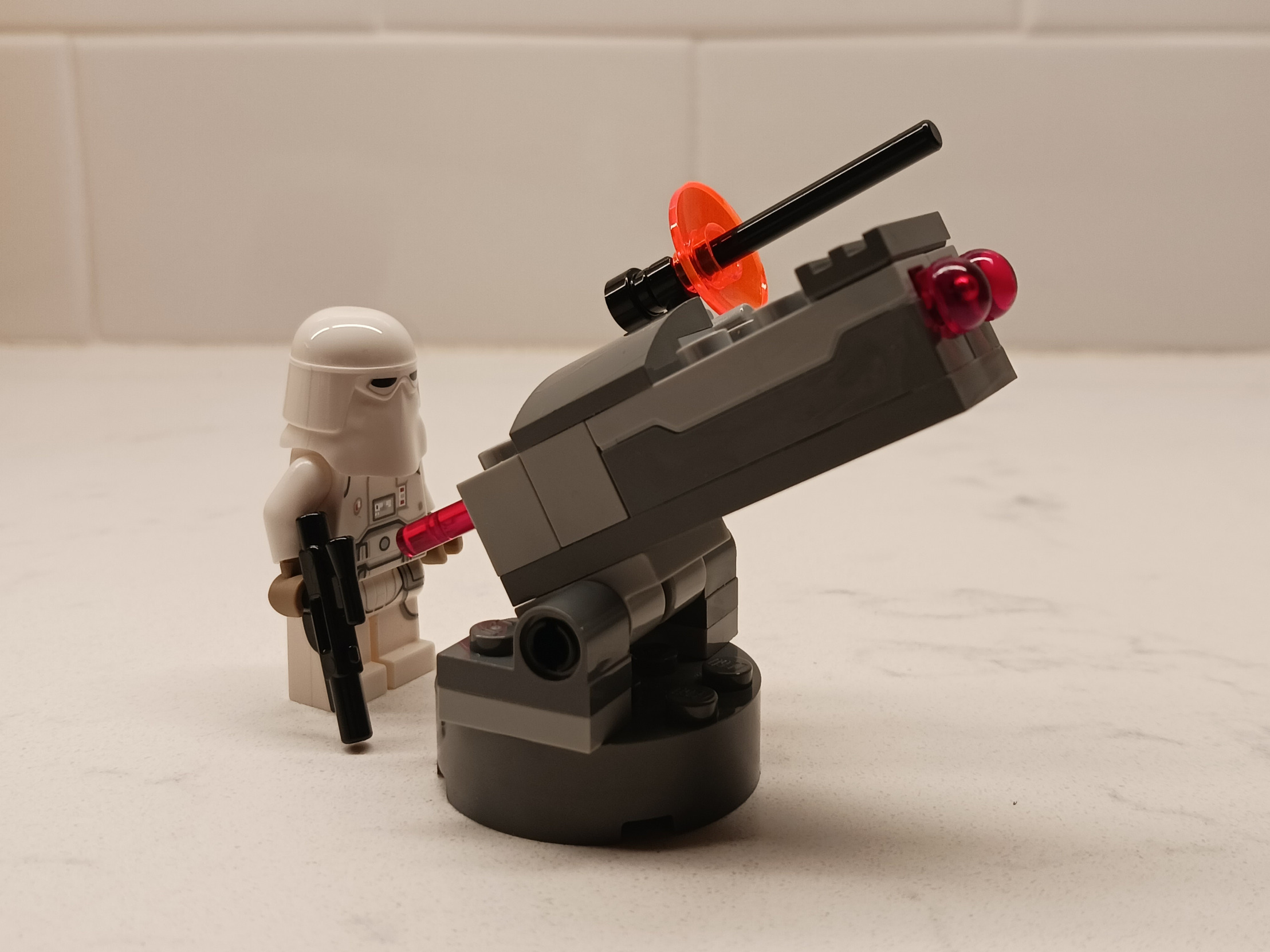 Stormtrooper with Cannon meme Blank Meme Template