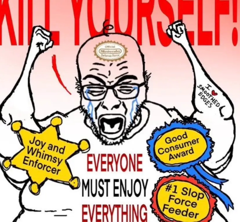 everyone must enjoy everything Blank Meme Template