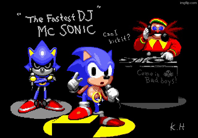 Sonic CD rapper image | image tagged in sonic cd rapper image | made w/ Imgflip meme maker