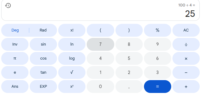 calculator rules the world now Blank Meme Template