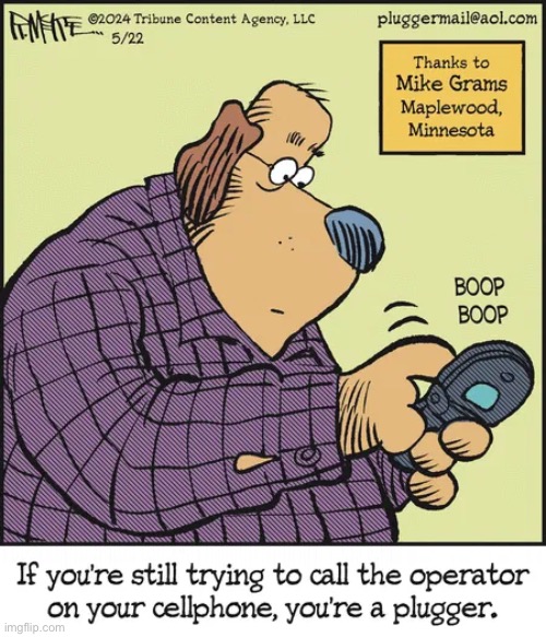 Pluggers | image tagged in comics,pluggers,cellphone,operator | made w/ Imgflip meme maker