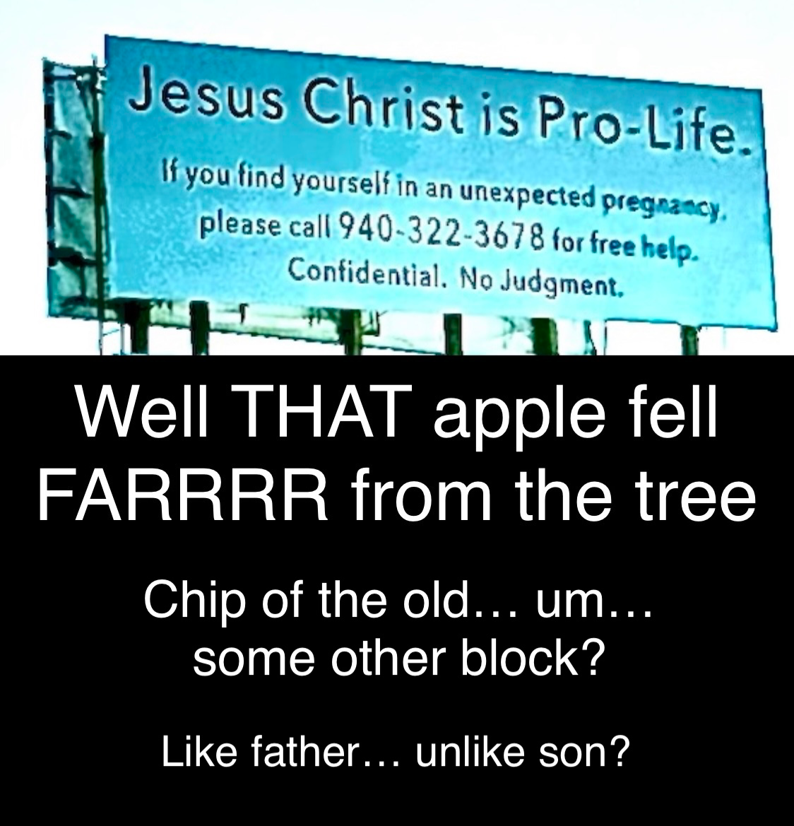 Jesus apple tree Blank Meme Template