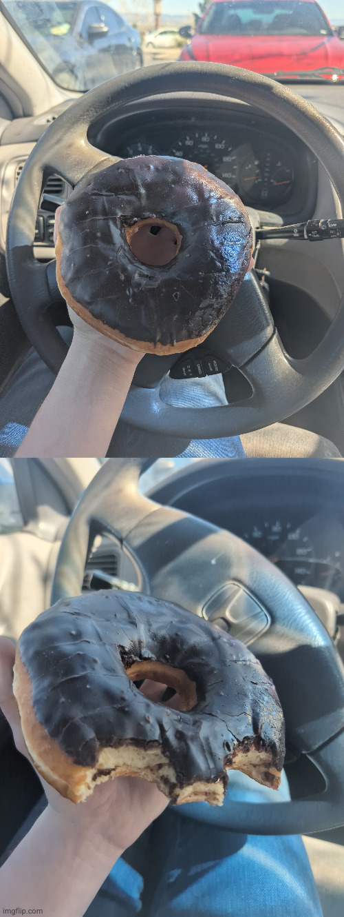 go to Smith's | image tagged in donuts,big donut,smith's,food,yummy,yum | made w/ Imgflip meme maker