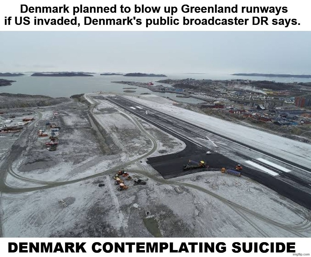 Something's Rotten in Denmark | image tagged in stupid people be like,denmark,contemplating suicide guy,dog in a manger,suicide hotline,suicide rates drop | made w/ Imgflip meme maker