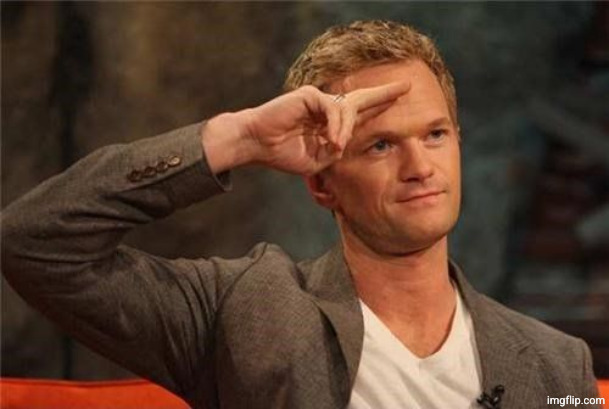 Barney Stinson Salute | image tagged in barney stinson salute | made w/ Imgflip meme maker