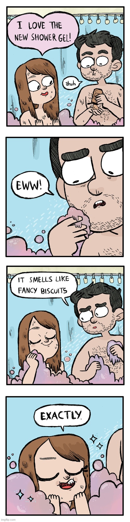 image tagged in shower,gel,shower gel,fancy,biscuits,smell | made w/ Imgflip meme maker