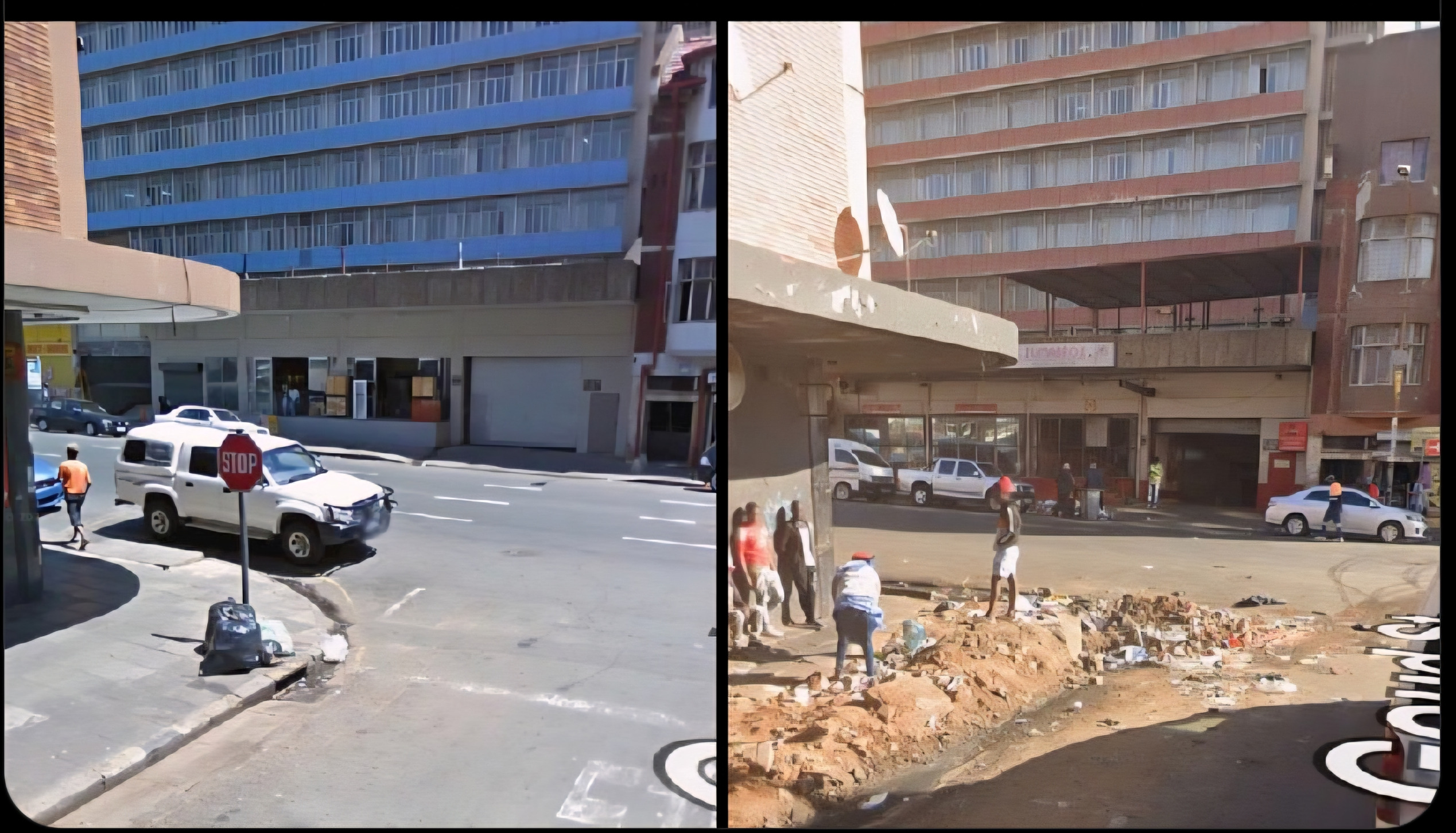 Before and after decolinization Blank Meme Template