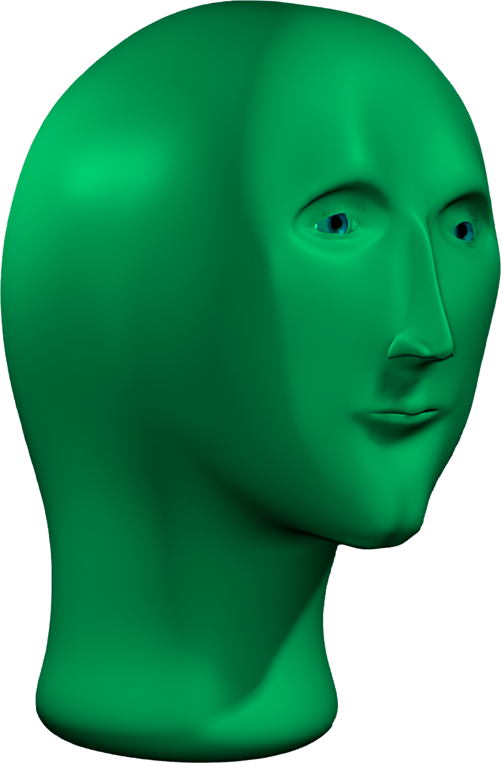 Green Meme Man Blank Meme Template