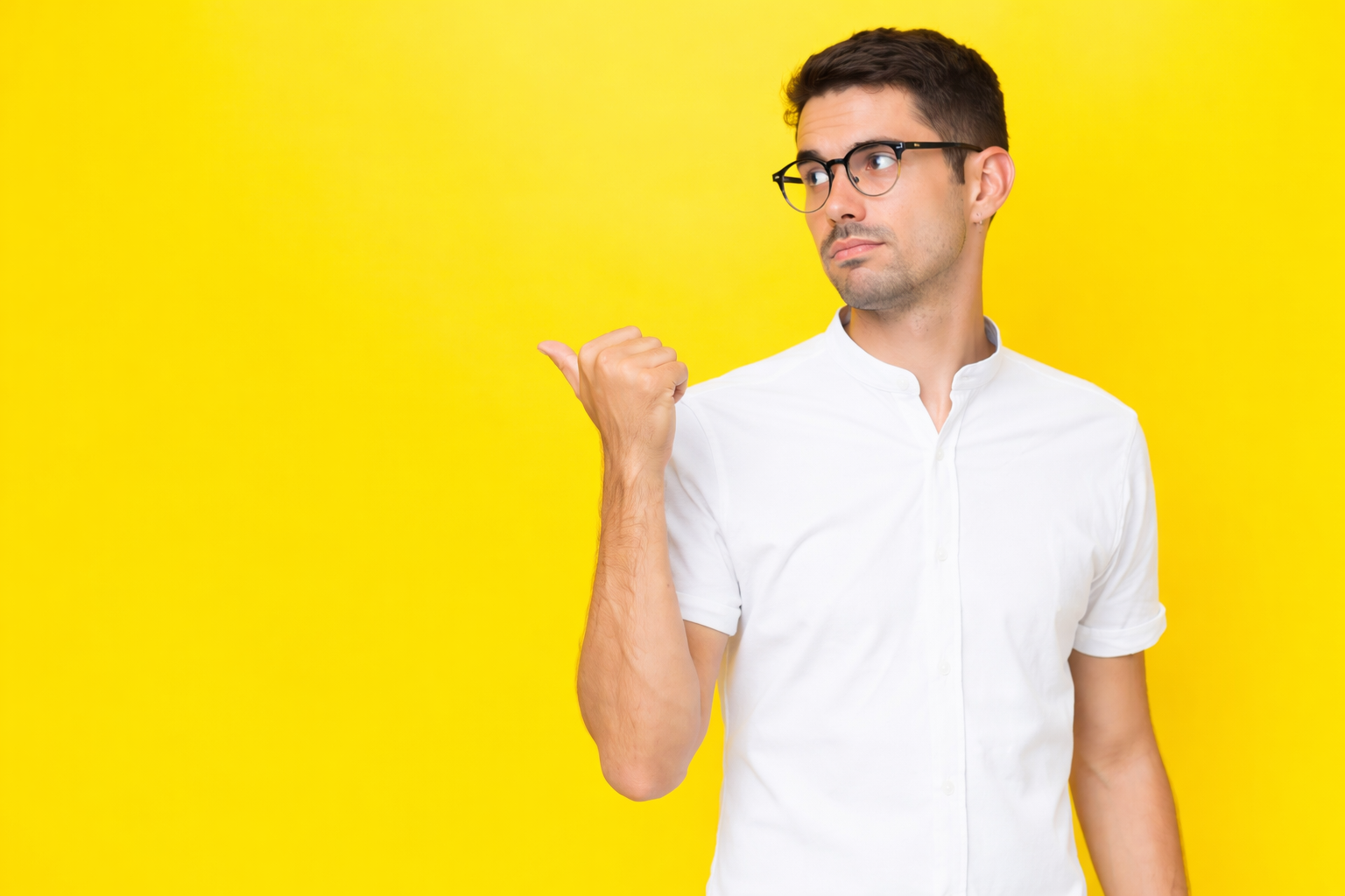 pointing Blank Meme Template