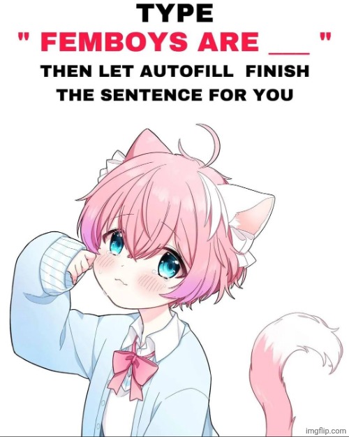 Femboys are not afraid of being German | made w/ Imgflip meme maker