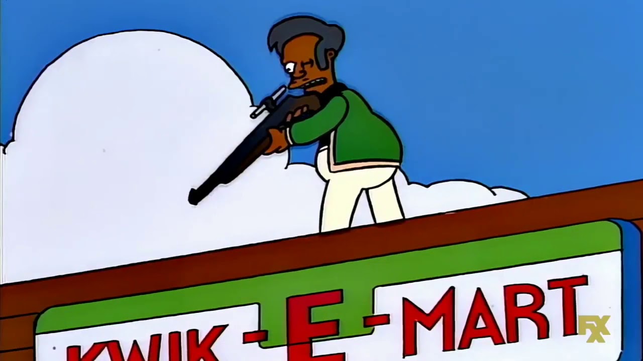 apu vuelva prontos Blank Meme Template
