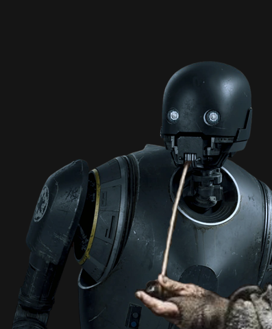 K2-SO Smoking Gandalf's Pipe Blank Meme Template