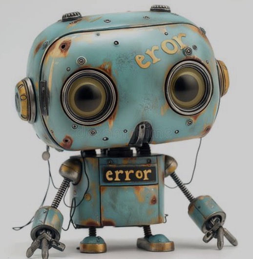 Sad robot Blank Meme Template