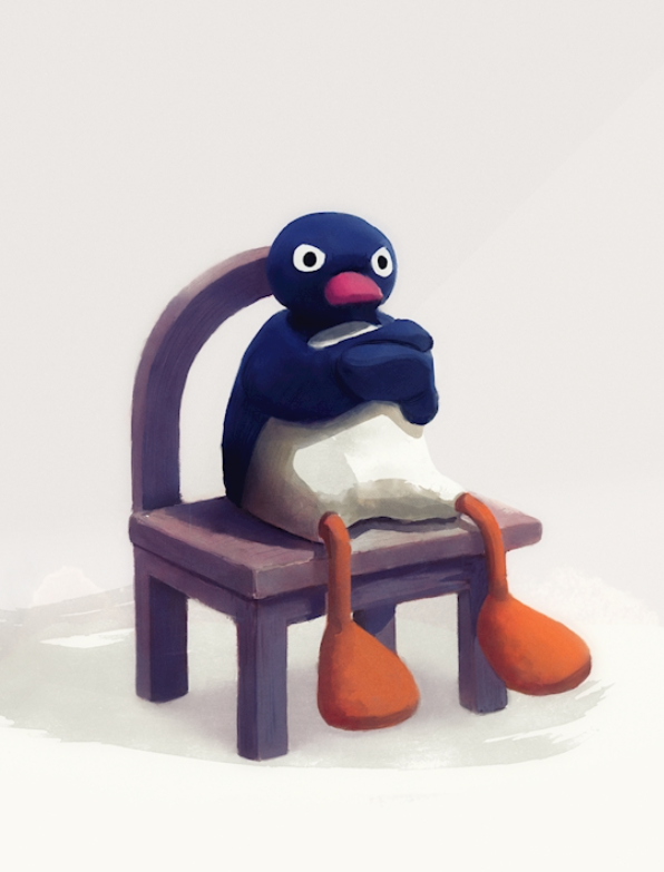 Angry Pingu Blank Meme Template