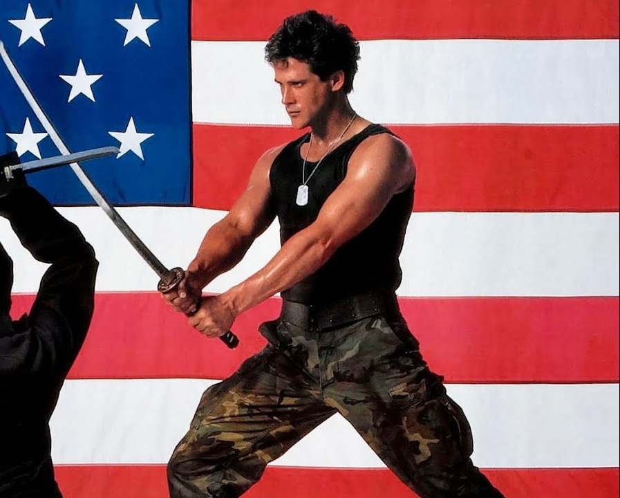 American Ninja Michael Dudikoff Blank Meme Template