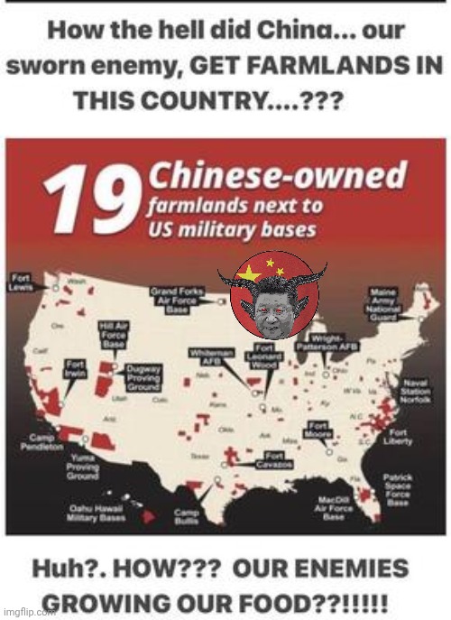 China in your back door | image tagged in xi jinping,china | made w/ Imgflip meme maker