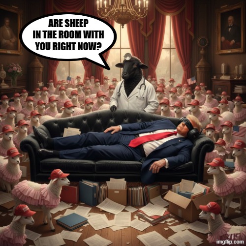 ARE SHEEP IN THE ROOM WITH YOU RIGHT NOW? | ARE SHEEP IN THE ROOM WITH YOU RIGHT NOW? | image tagged in donald trump,tds,stds,epstein,sheep,memes | made w/ Imgflip meme maker