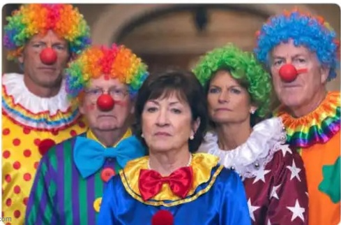 RINO clowns Blank Meme Template