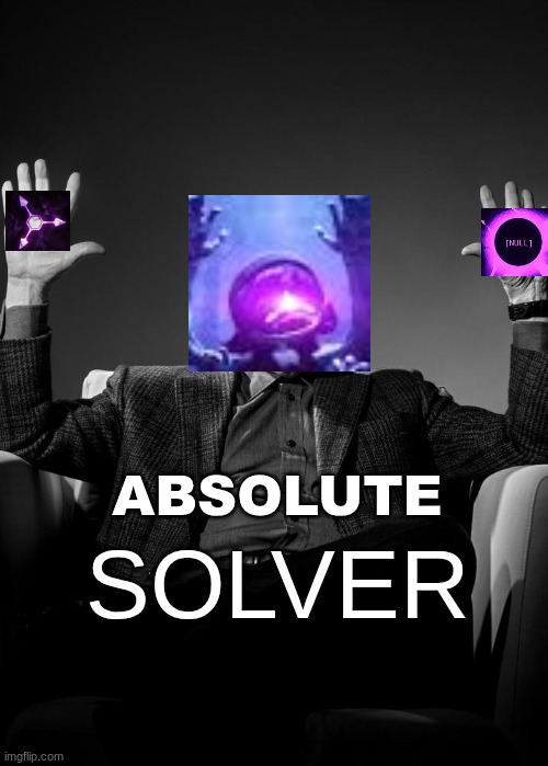 Absolute Solver Uzi | ABSOLUTE; SOLVER | image tagged in absolute cinema blank,murder drones,uzi doorman,evil gremlin | made w/ Imgflip meme maker