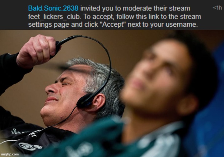 image tagged in jose mourinho headset | made w/ Imgflip meme maker