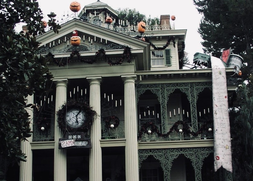 Disney Land Halloween Mansion Blank Meme Template