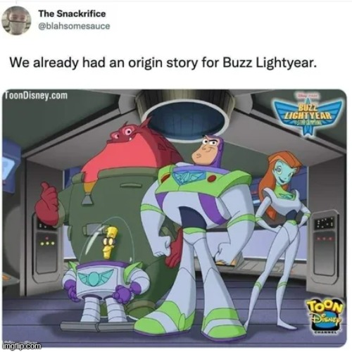 image tagged in buzz lightyear | made w/ Imgflip meme maker