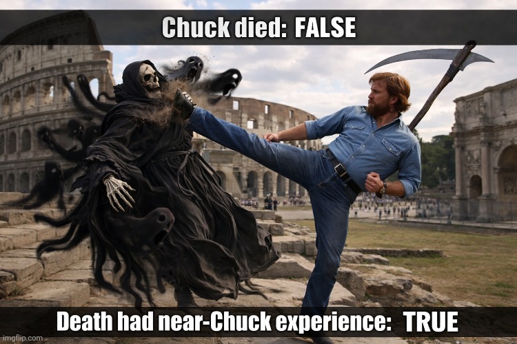 Legendary Chuck | image tagged in chuck norris,chuck norris approves | made w/ Imgflip meme maker