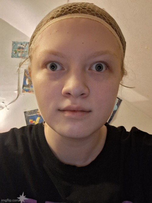 I forgot I made this | image tagged in nat stare | made w/ Imgflip meme maker