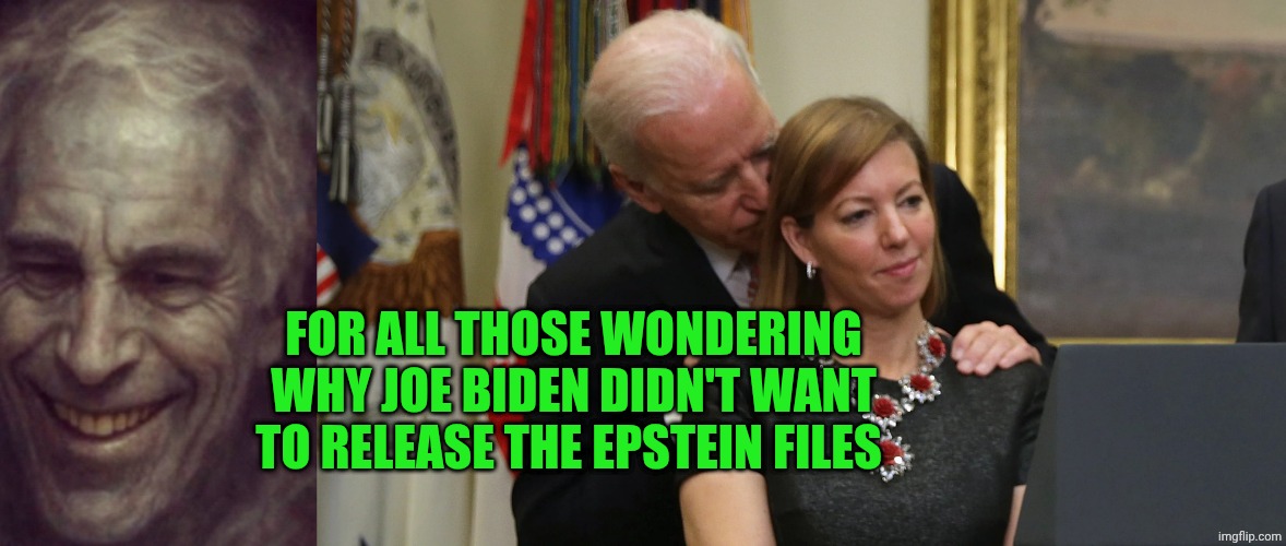 FOR ALL THOSE WONDERING WHY JOE BIDEN DIDN'T WANT TO RELEASE THE EPSTEIN FILES | image tagged in epstein ghost,joe biden sniffs hair | made w/ Imgflip meme maker