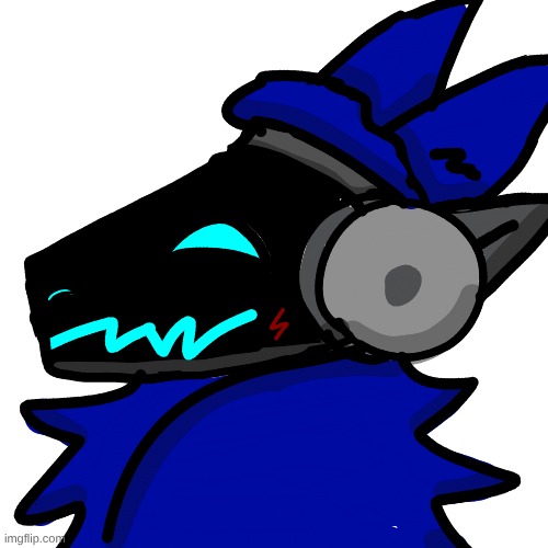 Lee the protogen | image tagged in furry,art | made w/ Imgflip meme maker