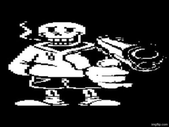 underswap papyrus with a gun | image tagged in underswap papyrus with a gun | made w/ Imgflip meme maker