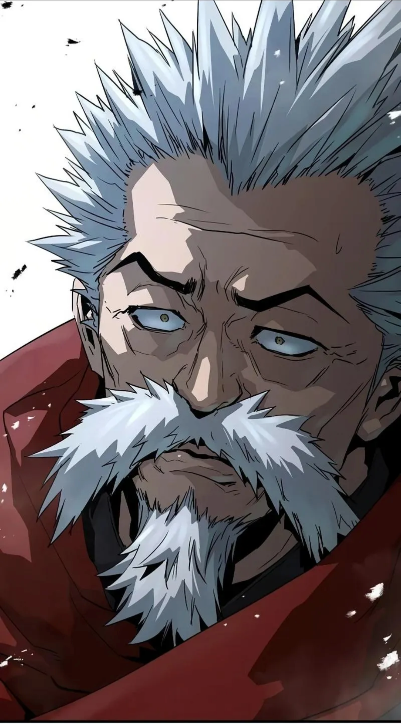 Old man with emotions Blank Meme Template