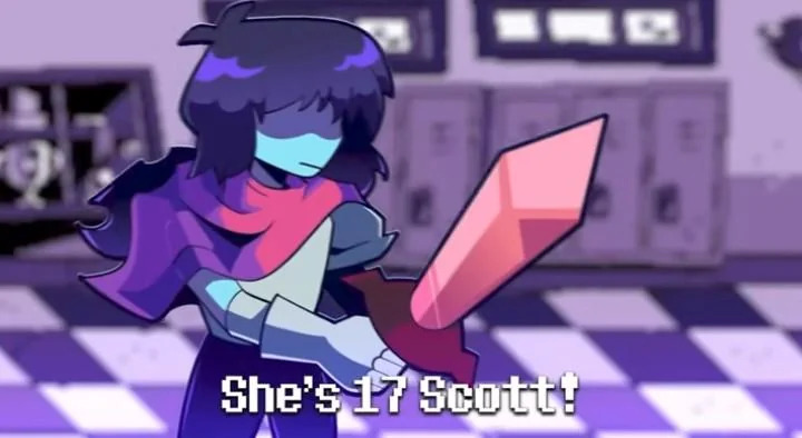 She's 17 Scott Blank Meme Template