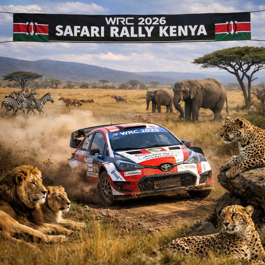 2026 WRC Safari Rally Kenya Blank Meme Template
