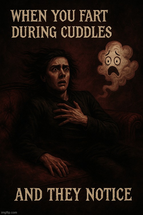 image tagged in farts,embarrassing,humiliation,cuddling | made w/ Imgflip meme maker