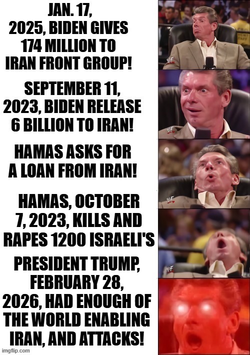 No more enabling Iran!! | PRESIDENT TRUMP, FEBRUARY 28, 2026, HAD ENOUGH OF THE WORLD ENABLING IRAN, AND ATTACKS! | image tagged in donald trump approves | made w/ Imgflip meme maker
