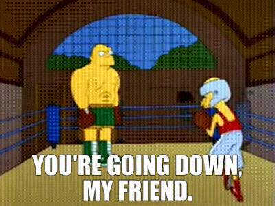 You’re going down my friend Blank Meme Template