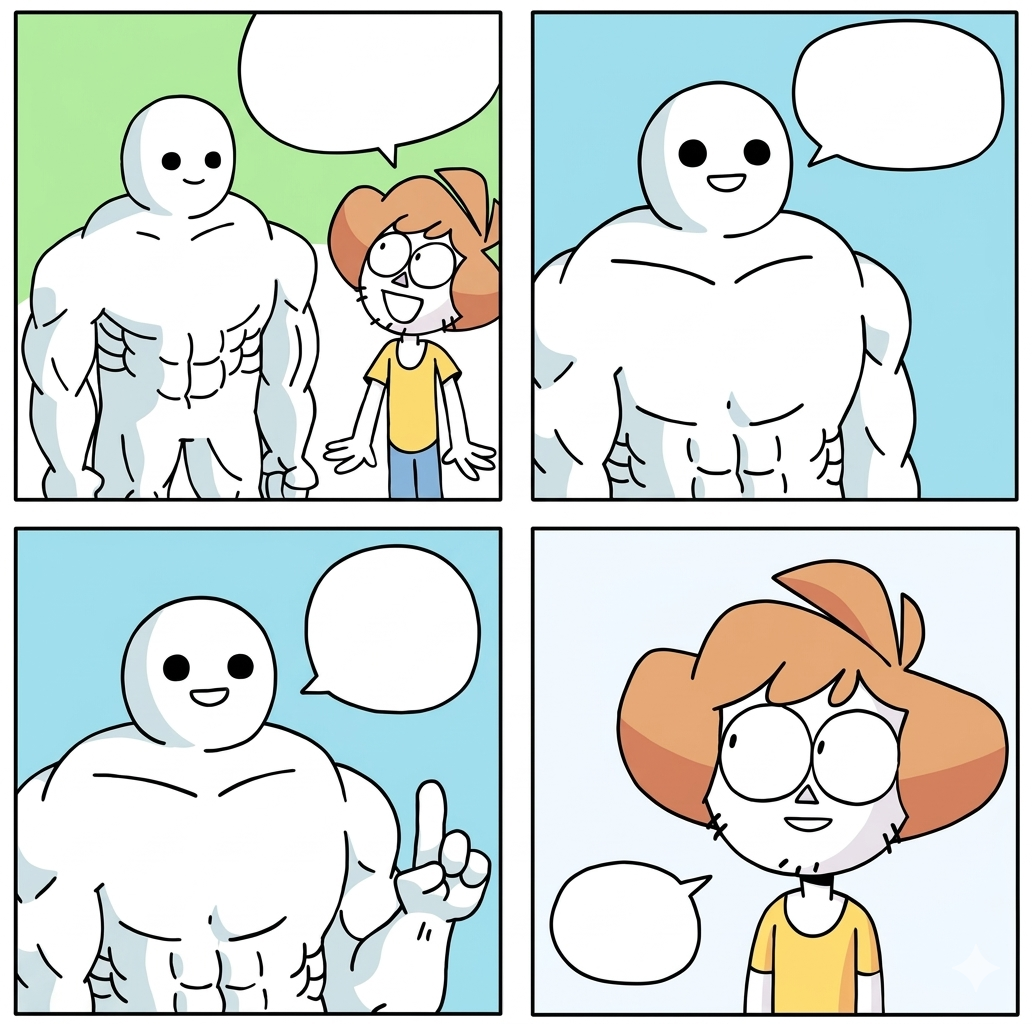 Como você ficou assim? Blank Meme Template