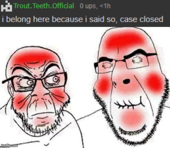 image tagged in soyjacks trying not to laugh | made w/ Imgflip meme maker