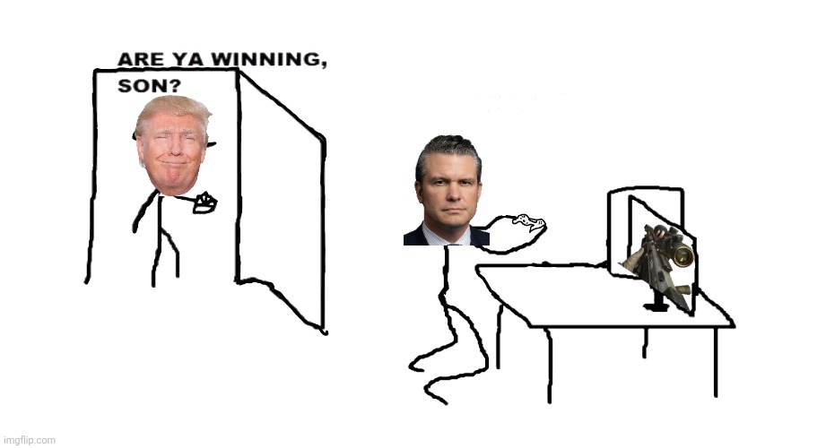 Iran has the right to defend itself. America has the right destroy itself. | image tagged in are ya winnin son | made w/ Imgflip meme maker